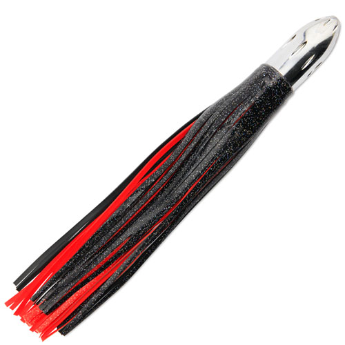 Mr. Big Ultimate Series Wahoo Lure - 38 oz Black/Red XXL - Click Image to Close