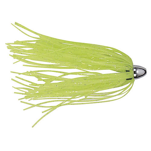 Dave Workman Jr. Pro Series Duster - Chartreuse/Sil Spec/Mylar - Click Image to Close