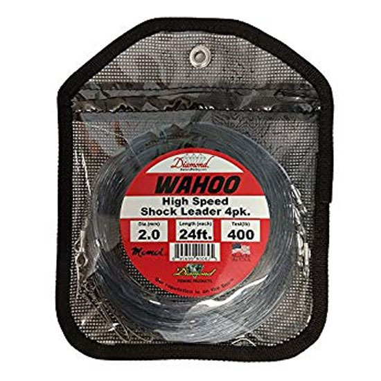 Diamond Wahoo High-Speed Shock Leaders 200 lb