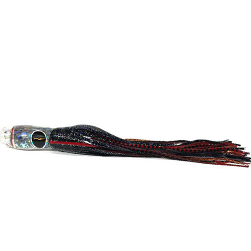 Black Bart Brazil ProJet Heavy Tackle Lure (Blk/Red Black Tiger) - Click Image to Close
