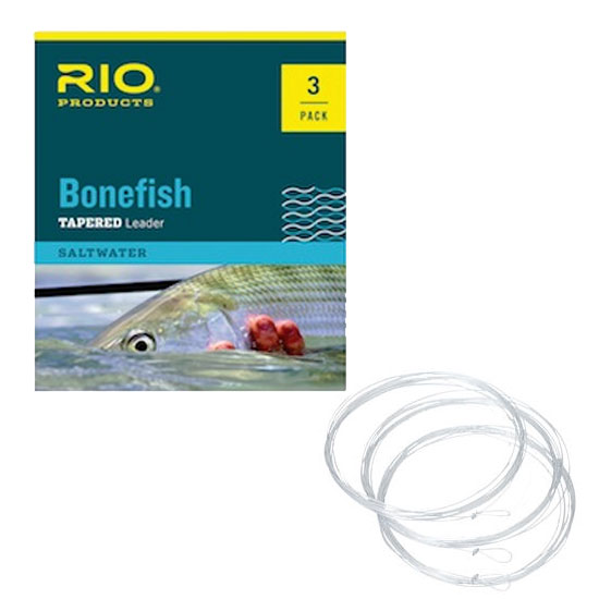 Rio Bonefish Leader 3 PK - Click Image to Close